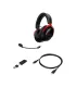 HyperX Auriculares inalámbricos Cloud III S: auriculares gaming (color negro-rojo