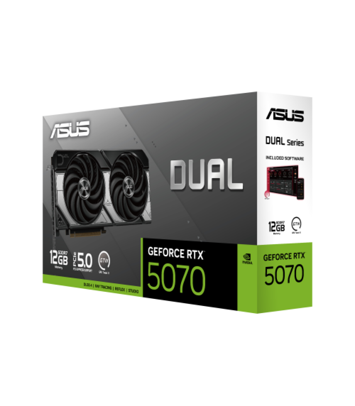 ASUS Dual -RTX5070-12G NVIDIA GeForce RTX 5070 12 GB GDDR7