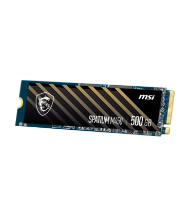 MSI Spatium M450 PCIe 4.0 NVMe M.2 500GB V1 PCI Express 4.0 3D NAND