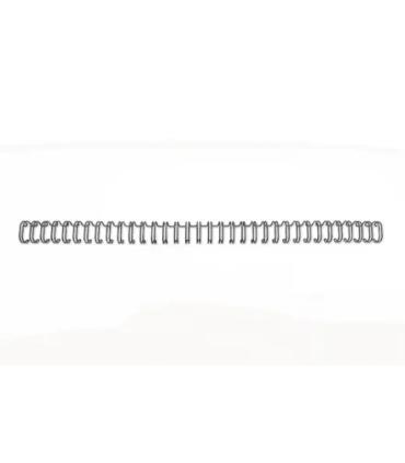GBC Wirebind Pack de 100 Espirales para Encuadernacion de Alambre 11mm A4 - Para 34 Orificios - Hasta 100 hojas - Profesional Du