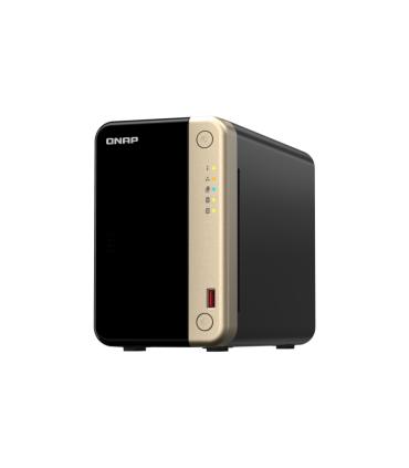QNAP TS-264-8G NAS Torre Procesador Intel Celeron N4505 - Memoria 8GB - 2 Bahias 2.5", 3.5", M.2 - USB, HDMI, RJ-45 - Ventilador