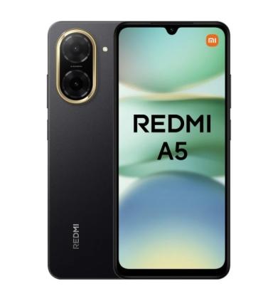 Xiaomi Redmi A5 Smartphone Pantalla 6.88" - 4GB - 128GB - Camara Principal 32MP - Bateria 5200mAh - Color Negro