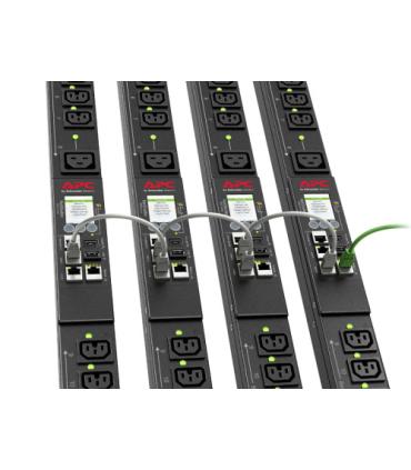 APC APDU9959EU3 unidad de distribución de energía (PDU) 24 salidas AC 0U Negro