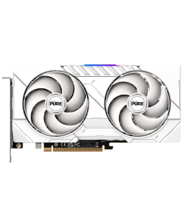 VGA SAPPHIRE PURE RX 9060 XT GAMING OC,AMD,RX9060XT,16GB,GDDR6,128BIT,2HDMI+2DP,ARGB,COLOR BLANCO (3 VENTILADORES