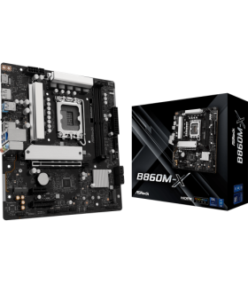 Asrock B860M-X Intel B860 LGA 1851 (Socket V1) micro ATX