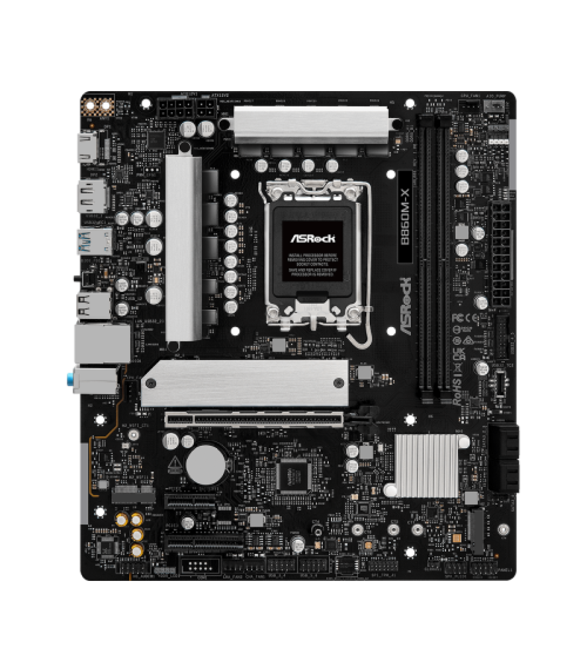 Asrock B860M-X Intel B860 LGA 1851 (Socket V1) micro ATX
