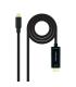 Nanocable Cable Conversor USB-C a HDMI 4K@60HZ - USB-C/M-HDMI/M - 5M - Color Negro