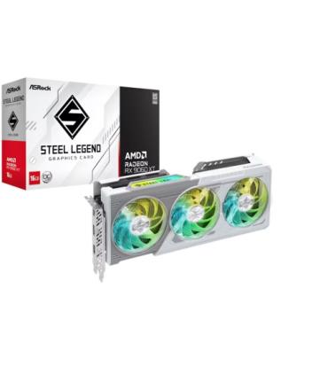 VGA ASROCK RX9060XT SL 16GO,AMD,RX9060XT,16GB,GDDR6,128BIT,2HDMI+2DP (3 VENTILADORES