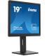 MONITOR IIYAMA 19" B1980D-B5, 1280 x 1024, 60HZ, 5 MS, VGA, DVI, REG ALT, GIRO, INCL, PIVOT