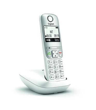 Gigaset A690 Telefono Inalambrico Dect - Identificador de Llamadas - Manos Libres - Control de Volumen - Color Blanco