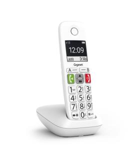 Gigaset E290 Telefono Inalambrico Dect - Pantalla Grande en B/N - Teclas con Numeros Grandes - Volumen con Funcion Amplificador.