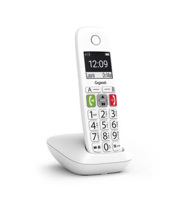 Gigaset E290 Telefono Inalambrico Dect - Pantalla Grande en B/N - Teclas con Numeros Grandes - Volumen con Funcion Amplificador.