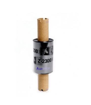 Zebra 2300 Wax Pack de 12 Cintas de Transferencia Termica Original de Cera - Ancho 33mm, Longitud 74m