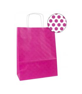 Apli Pack de 50 Bolsas Kraft - Gran Resistencia a roturas - Asas Rizadas para Facil Transporte - Reutilizables y Reciclables ..