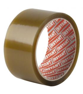 Instant Classic Precinto de Embalar 50mm x 66 Metros - Fabricado en Polipropileno - Transparente Pack de 6