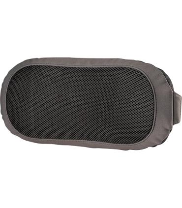 Fellowes I-Spire Series Cojin Lumbar - Correa Ajustable - Fabricado en Suave Espuma - Color Negro/Gris