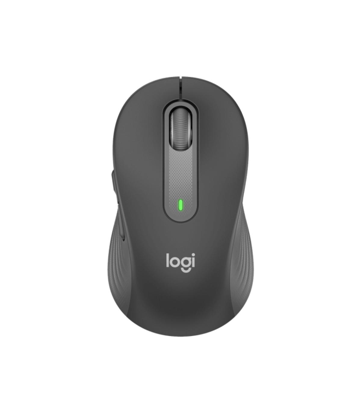 Logitech Signature M650 L Raton Inalambrico USB 2000dpi - 5 Botones - Uso Zurdo - Color Grafito