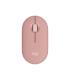 Logitech Pebble Mouse 2 M350s Raton Inalambrico USB 1000dpi - Multidispositivo - Uso Ambidiestro - Color Rosado