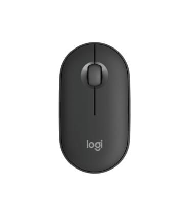Logitech Pebble Mouse 2 M350s Raton Inalambrico USB 1000dpi - Multidispositivo - Uso Ambidiestro - Color Grafito