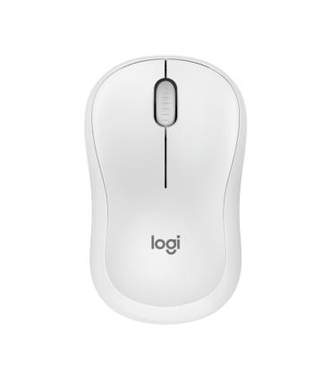 Logitech M240 Silent Raton Bluetooth - 3 Botones - Uso Ambidiestro - Color Blanco Crudo