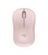 Logitech M240 Silent Raton Bluetooth - 3 Botones - Uso Ambidiestro - Color Rosado