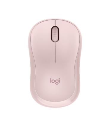 Logitech M240 Silent Raton Bluetooth - 3 Botones - Uso Ambidiestro - Color Rosado