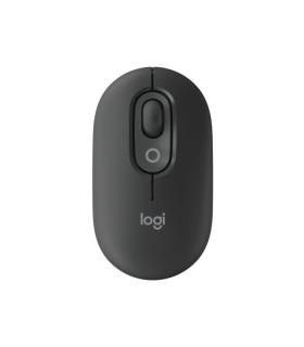 Logitech POP Mouse Raton Inalambrico 1000dpi - 4 botones - Multidispositivo - Color Grafito