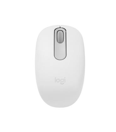 Logitech M196 Raton Inalambrico 1000dpi - 3 Botones - Uso Ambidiestro - Color Blanco Crudo