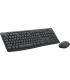 Logitech MK370 Pack Inalambrico USB Teclado Multimedia + Raton 1000dpi 3 Botones - Uso Ambidiestro - Color Negro