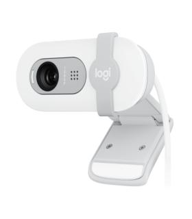 Logitech Brio 100 Webcam Full HD - 2 Megapixeles - Antirreflectante - Color Blanco Crudo