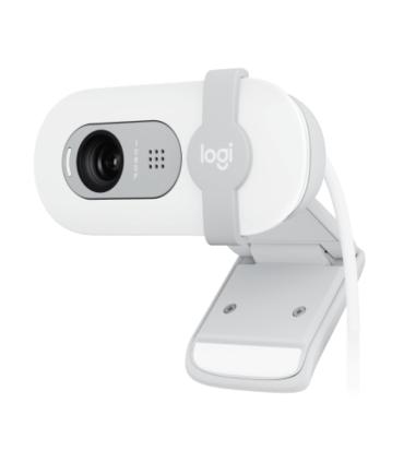 Logitech Brio 100 Webcam Full HD - 2 Megapixeles - Antirreflectante - Color Blanco Crudo