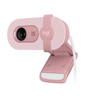 Logitech Brio 100 Webcam Full HD - 2 Megapixeles - Antirreflectante - Rosado