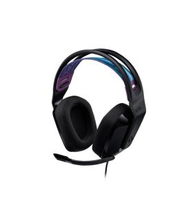 Logitech G335 Auriculares Gaming con Microfono - Adaptador USB-C - Multiplataforma - Altavoces Dinamicos - Jack 3.5mm - Color Ne