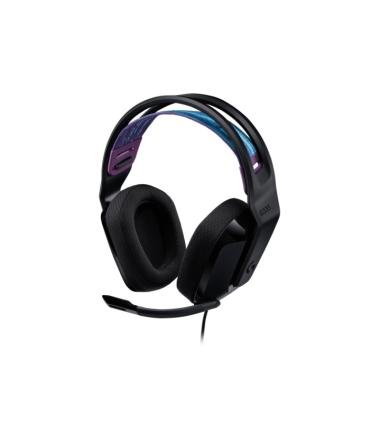 Logitech G335 Auriculares Gaming con Microfono - Adaptador USB-C - Multiplataforma - Altavoces Dinamicos - Jack 3.5mm - Color Ne