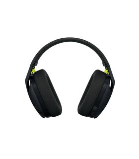 Logitech G435 Auriculares Gaming Inalambricos - Diadema Ajustable - Bluetooth LightSpeed - 2 Microfonos - Color Negro y amarillo