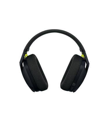 Logitech G435 Auriculares Gaming Inalambricos - Diadema Ajustable - Bluetooth LightSpeed - 2 Microfonos - Color Negro y amarillo