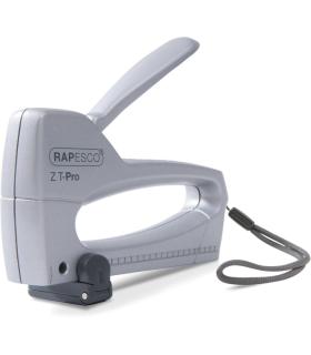 Rapesco Z T-Pro Clavadora/Grapadora - Para Grapas 53/6-8mm - Bloqueo del Mando - Visor del Nivel de Grapas - Color Plata