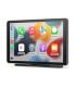 Urban Factory Duplee Pantalla de 7" para Coche - Fijacion al Parabrisas - Sistema Linux Multilengua - Carplay y Android Auto Int
