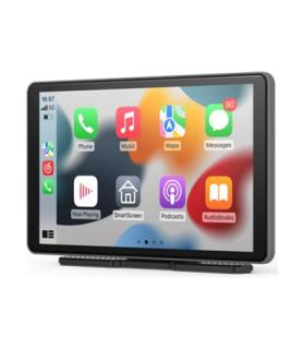 Urban Factory Duplee Pantalla de 7" para Coche - Fijacion al Parabrisas - Sistema Linux Multilengua - Carplay y Android Auto Int