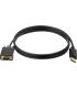 Urban Factory Adaptador DP Macho a VGA - Color Negro