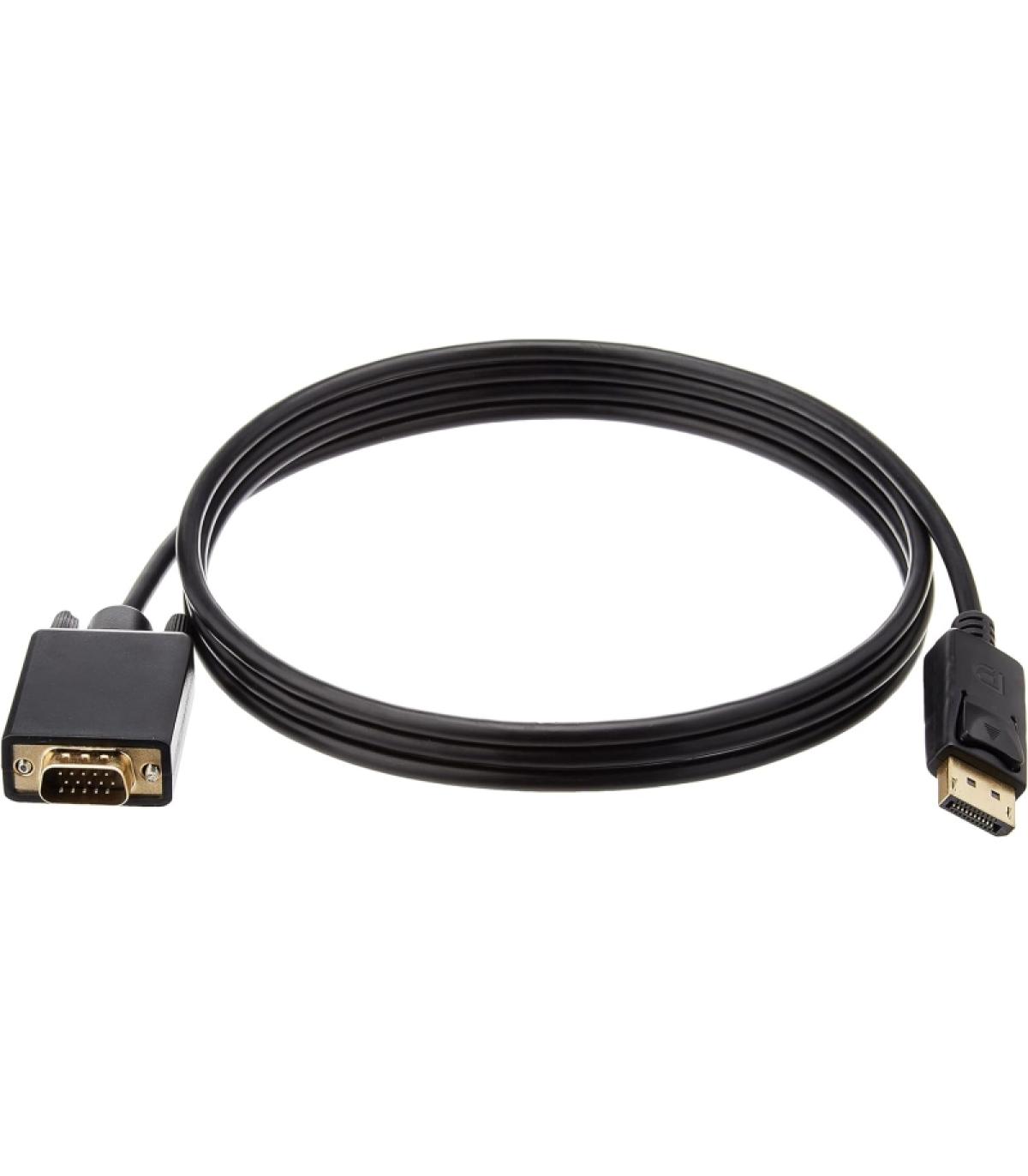 Urban Factory Adaptador DP Macho a VGA - Color Negro