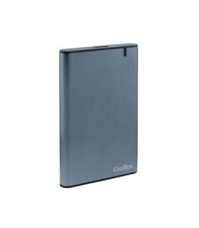 Coolbox SlimChase A-2550 Caja Externa 2,5" SATA - USB3.0 - Color Gris