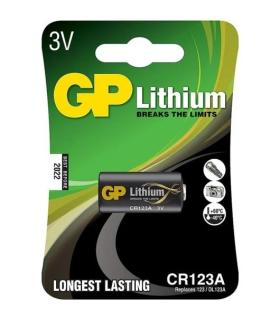 GP Lithium CR123A Pack de 1 Pila 123A 3V