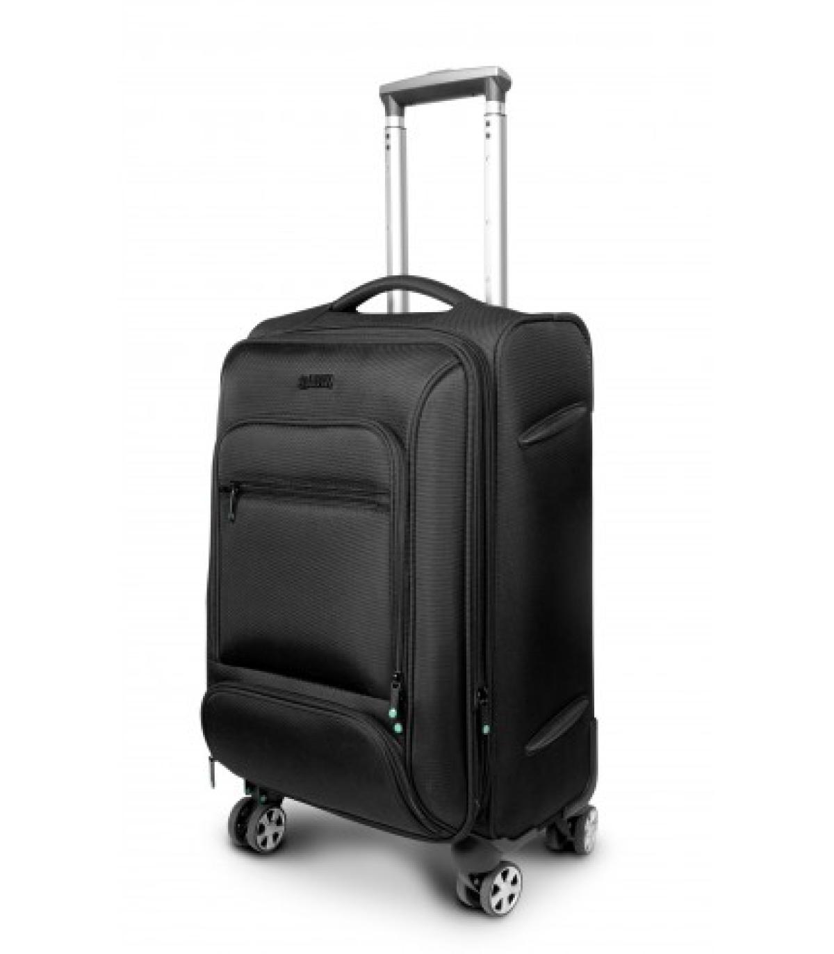 Urban Factory Mixee Maleta 4 Ruedas - Asa Telescopica Vertical y Asa Horizontal - Compartimento para Portatiles hasta 17.3" - Co