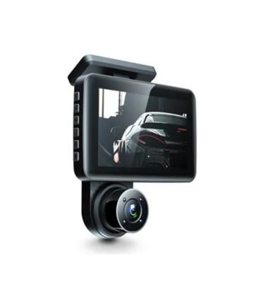 Urban Factory Duplee Camara Dashcam - Doble Lente Full HD 1080P - Pantalla LCD 4" - Color Negro