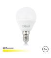 Elbat Bombilla LED G45 6W 500LM E14 Luz Calida - 3000K - Color Blanco