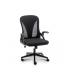 Urban Factory Ergo Silla de Oficina Ergonomica - Respaldo de Malla - Respaldo Plegable - Color Negro