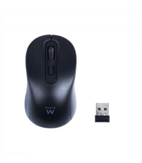 Ewent EW3218 Raton Inalambrico USB 1600dpi - 4 Botones - Uso Ambidiestro - Color Negro