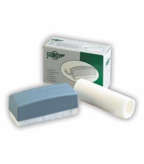 Faibo Borrador para Pizarra Blanca - Con 5 Hojas Intercambiables - Con Empuñadura de Plastico