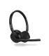 Urban Factory Movee Auriculares Supraaurales de Diadema para Conferencia - Bluetooth 5.3 - Color Negro
